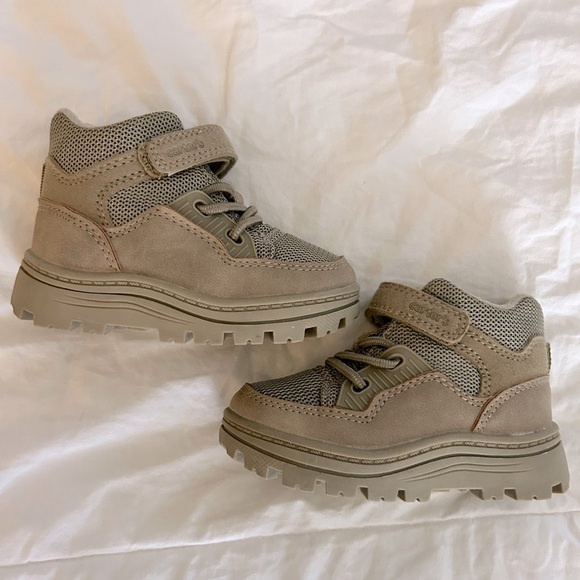 NWOT Carter’s Toddler Army Style boots - Picture 1 of 4